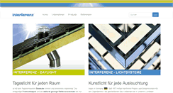 Desktop Screenshot of interferenz.de