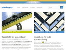 Tablet Screenshot of interferenz.de